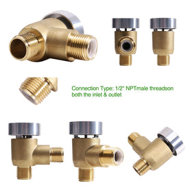 Aimery valve in camper service setting demonstrating simple DIY installation benefit