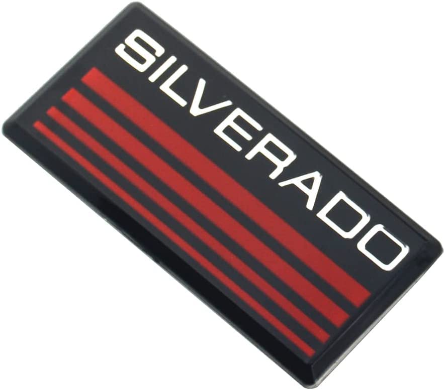 Aimoll close-up of badge texture and red line highlighting durable finish