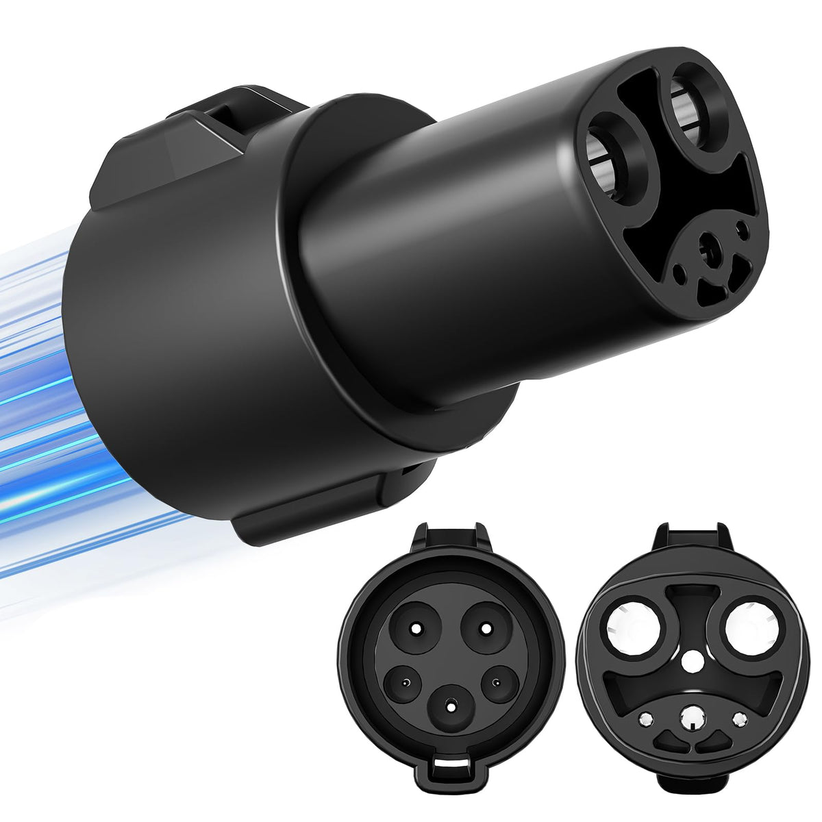 Aipechy adapter front view showing rugged housing and reliable connection