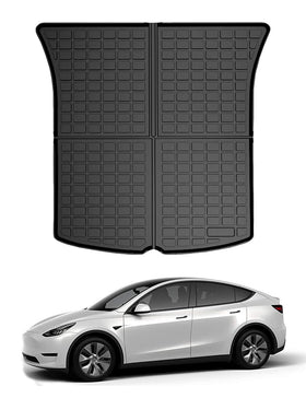 Aiqiying front view of trunk mat showing full coverage and protection
