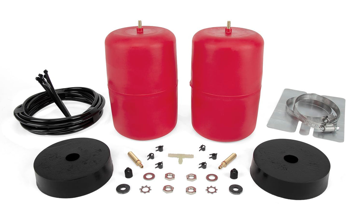 Air Lift 1000 front packaging showing kit contents and fitment benefit