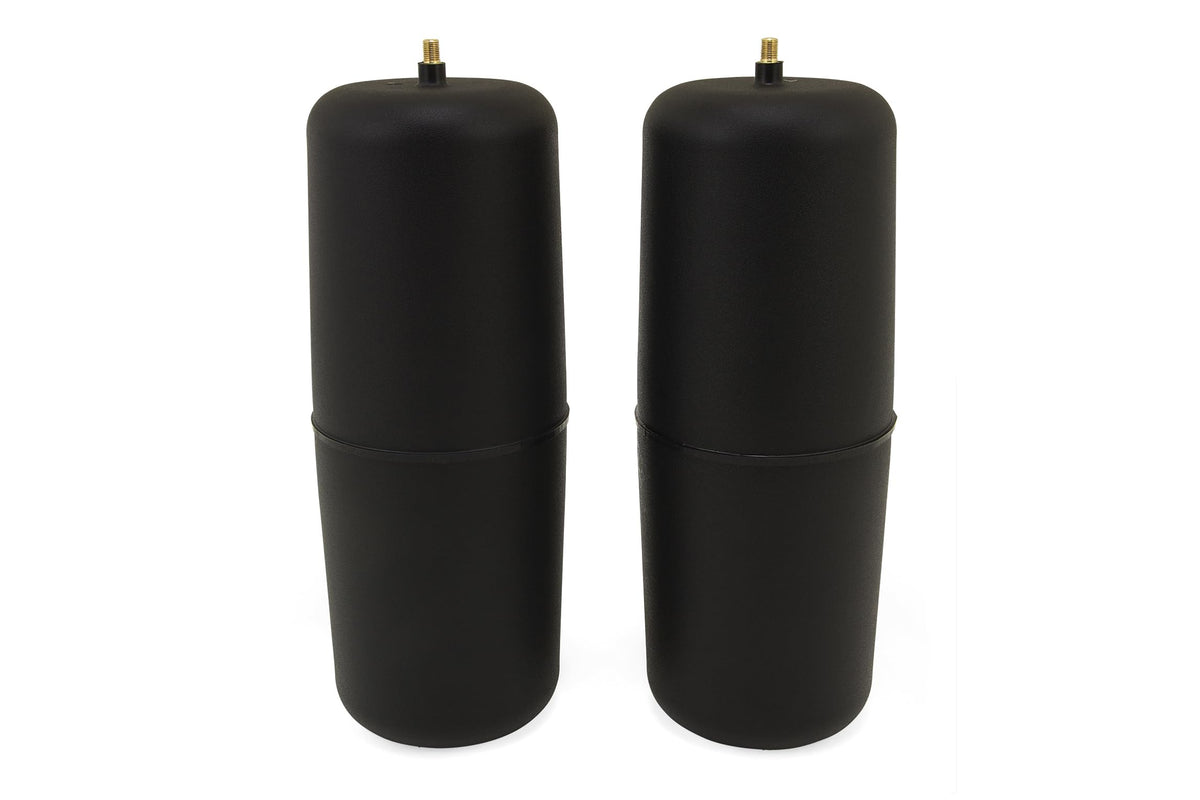 Air Lift polyurethane air spring close-up showing durable material benefit