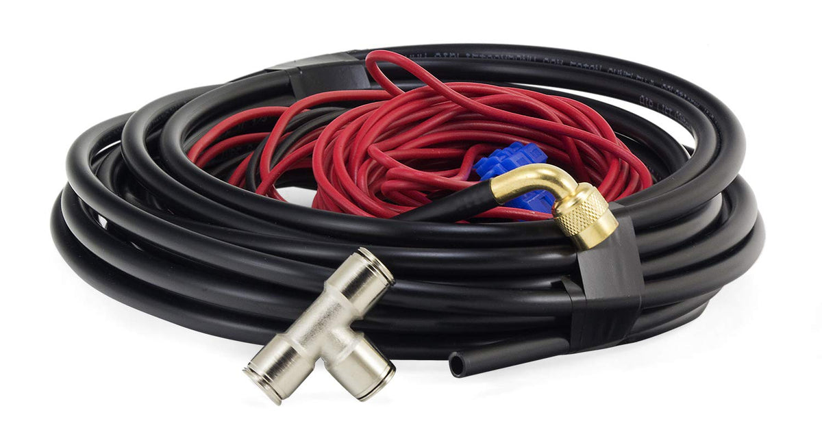 Air Lift compressor close-up highlighting durable construction and reliability
