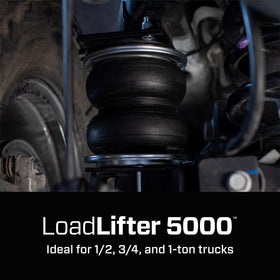 Air Lift installed on SRW and DRW rear axle showing fitment versatility