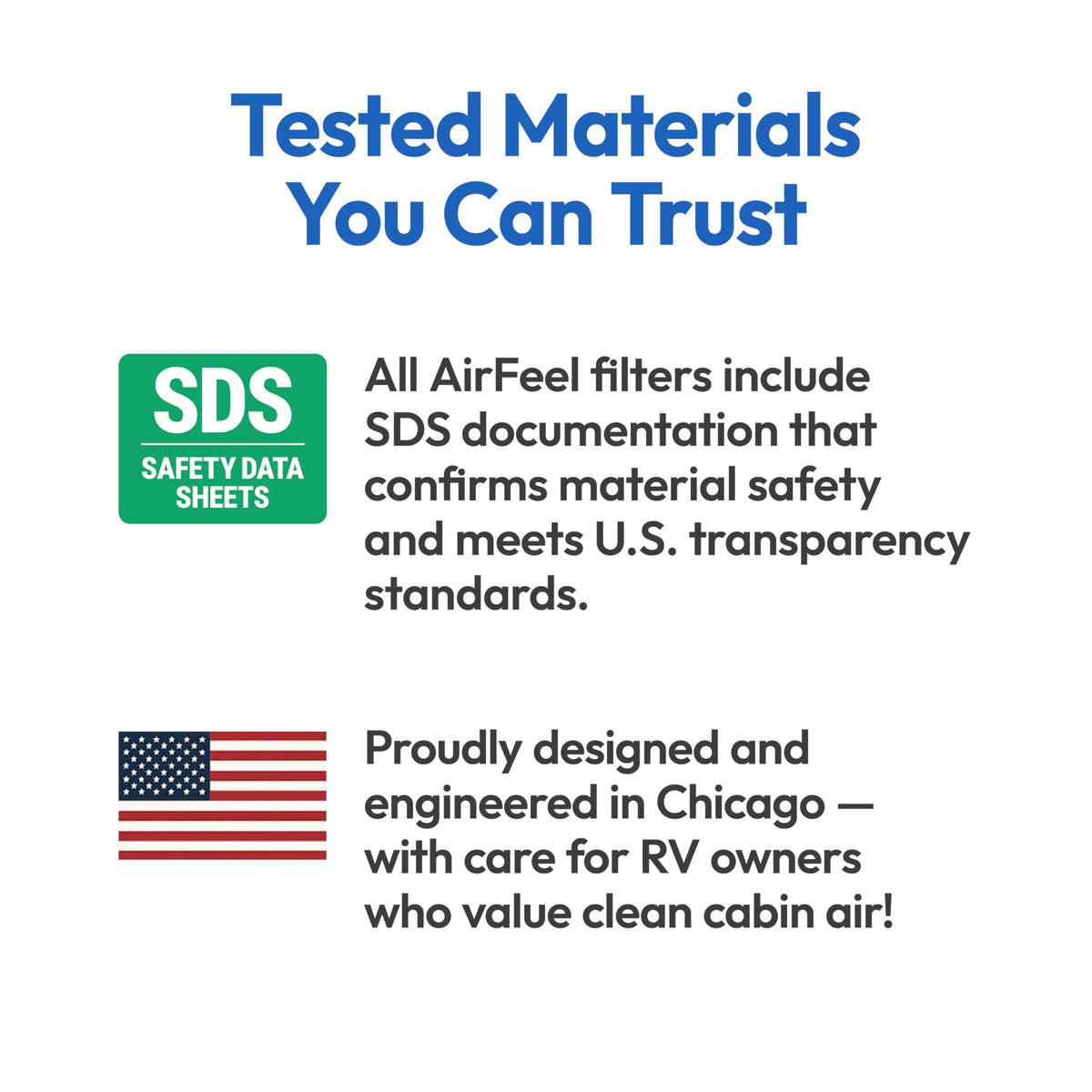 AirFeel carbon layer texture close-up reducing cabin odors