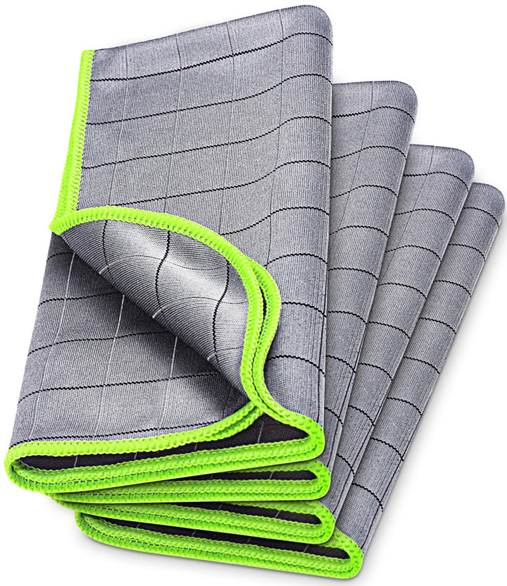 Airlab folded towel front view showing clean finish and ready use