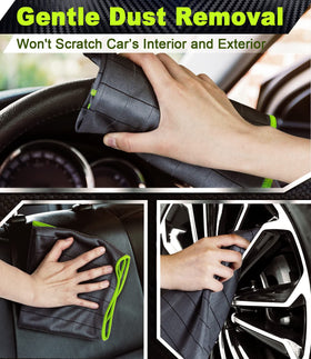 Airlab reinforced hem stitching preventing fraying and protecting paintwork