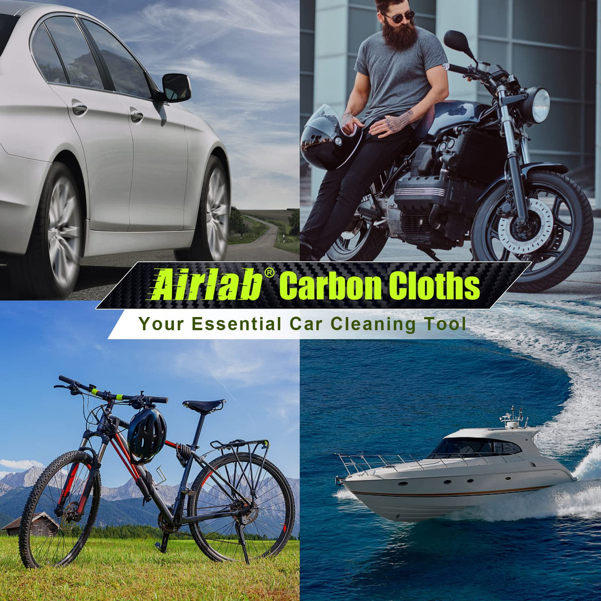 Airlab towel absorbing water droplets demonstrating strong absorbency