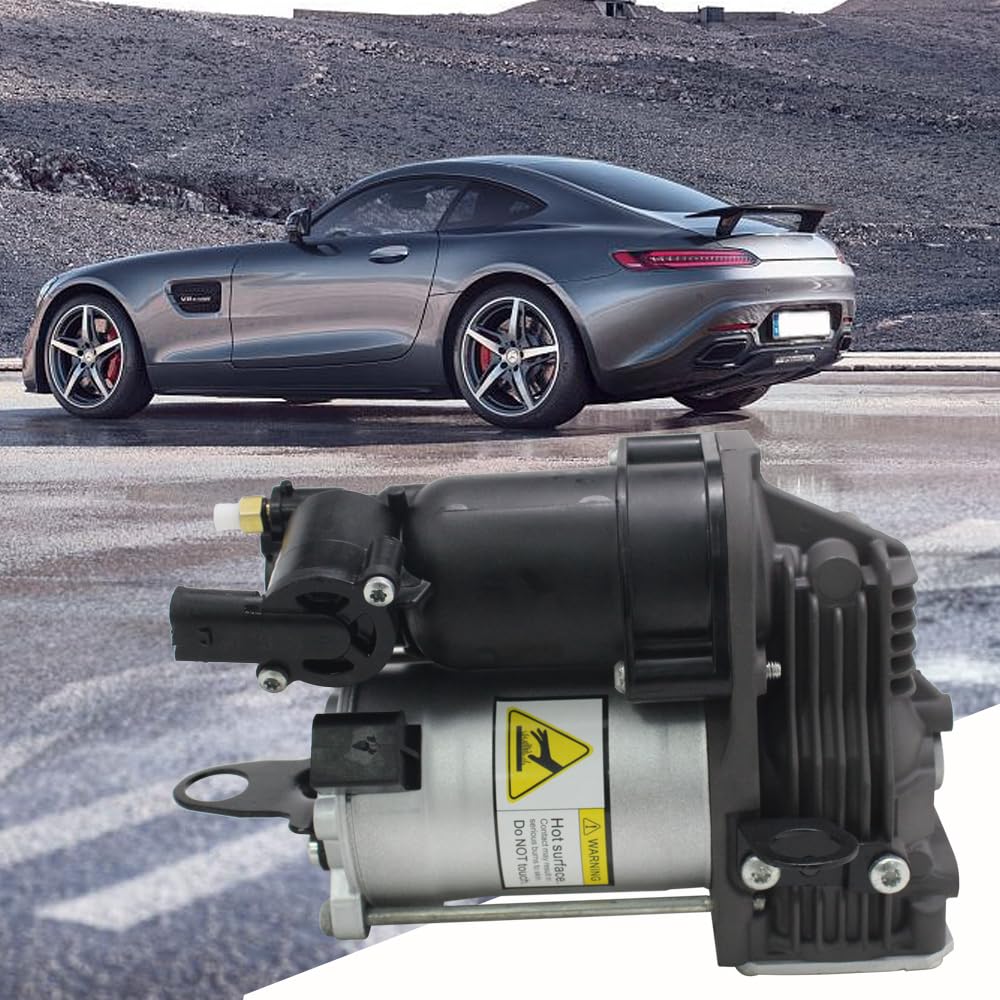 AIRSUSFAT unit installed underbody of Mercedes for accurate vehicle fit verification
