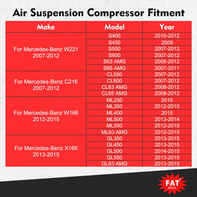 AIRSUSFAT compressor in a garage setting showing professional installation context