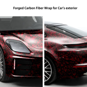 Aisbarika trunk wrap wide shot showing full-panel coverage and gloss