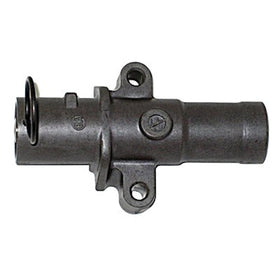 AISIN front view of hydraulic tensioner showing bolt pattern and fitment benefit
