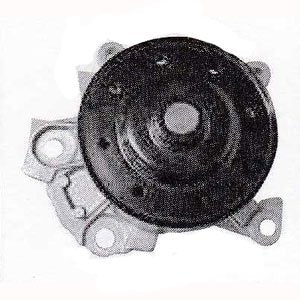 AISIN close-up of impeller and shaft showing machining detail and corrosion resistance