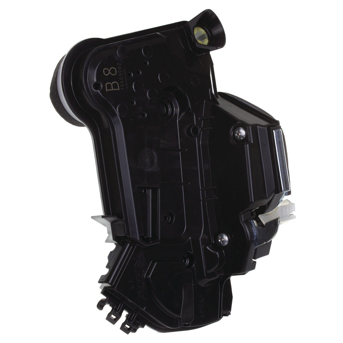 AISIN close-up of urethane foam seal and actuator, protecting mechanism from moisture