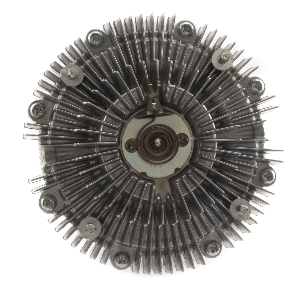 AISIN FCT-075 front view showing clutch face and mounting points, OEM fit reassurance