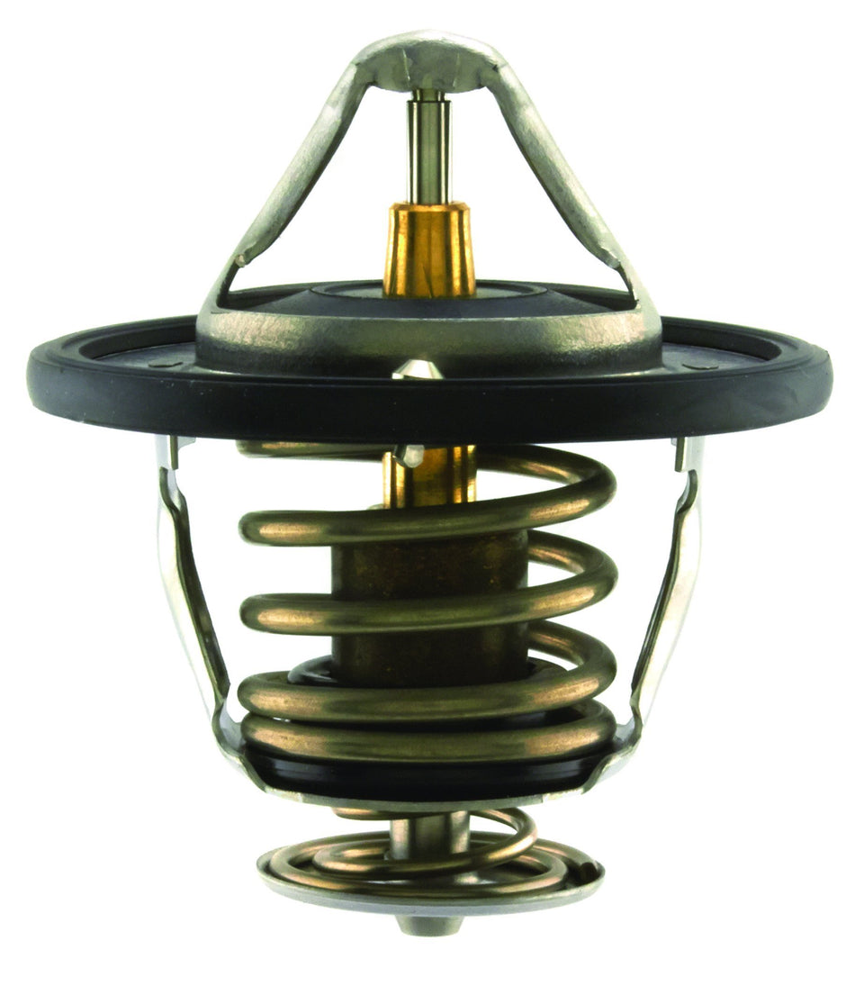 AISIN THM-011 front view showing thermostat assembly and gasket for reliable temperature control