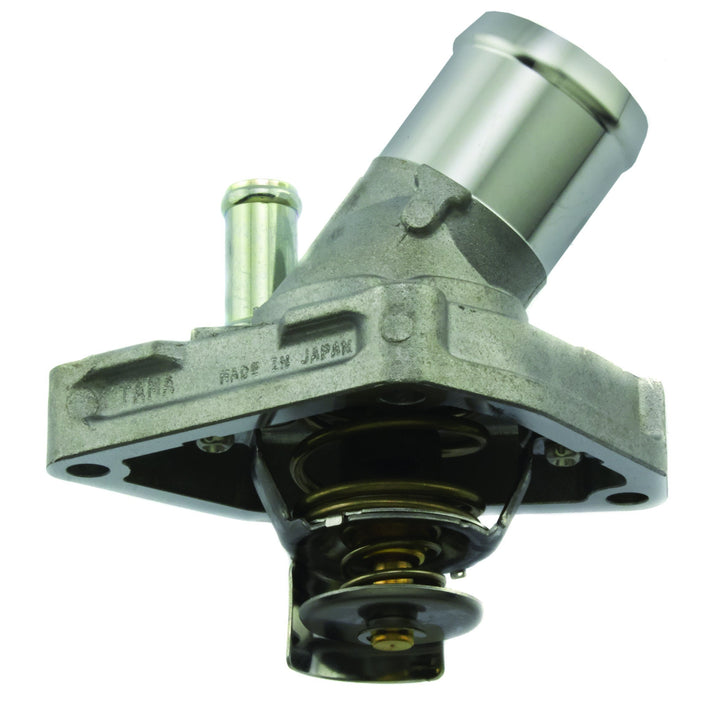 AISIN THN-007 front view of thermostat with housing showing OEM fit and durable finish