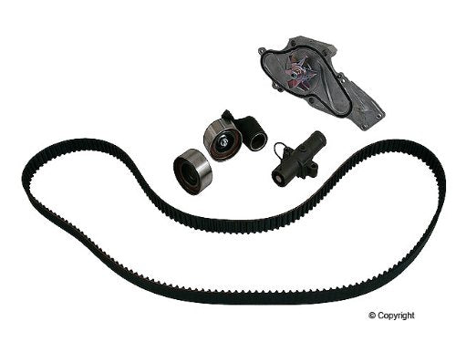 AISIN water pump close-up highlighting diecast housing and durable seal