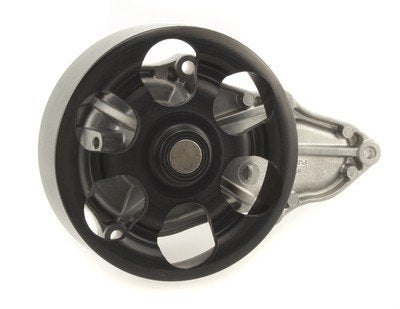 AISIN close-up of impeller and carbon-ceramic seal, precision parts resist leaks and corrosion