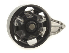 AISIN close-up of impeller and carbon-ceramic seal, precision parts resist leaks and corrosion