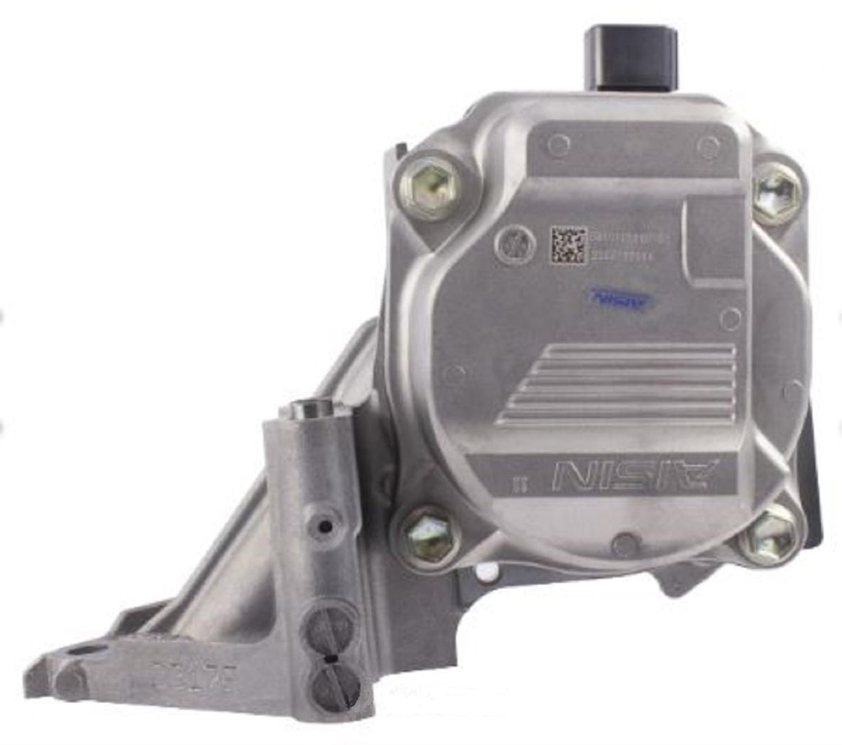 AISIN close-up of impeller and carbon-ceramic seal highlighting durability benefit