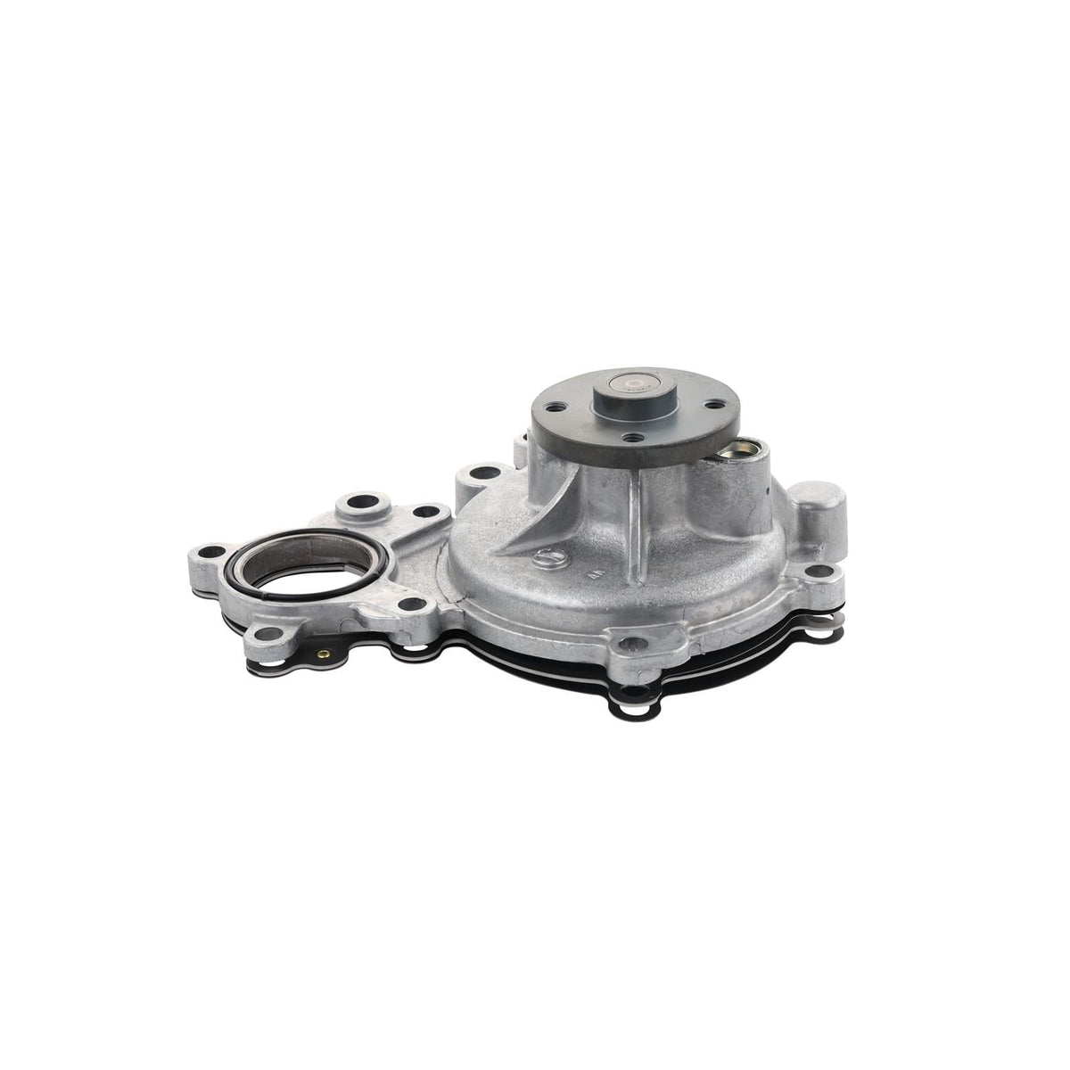 AISIN water pump gasket and hardware laid out for a complete replacement kit