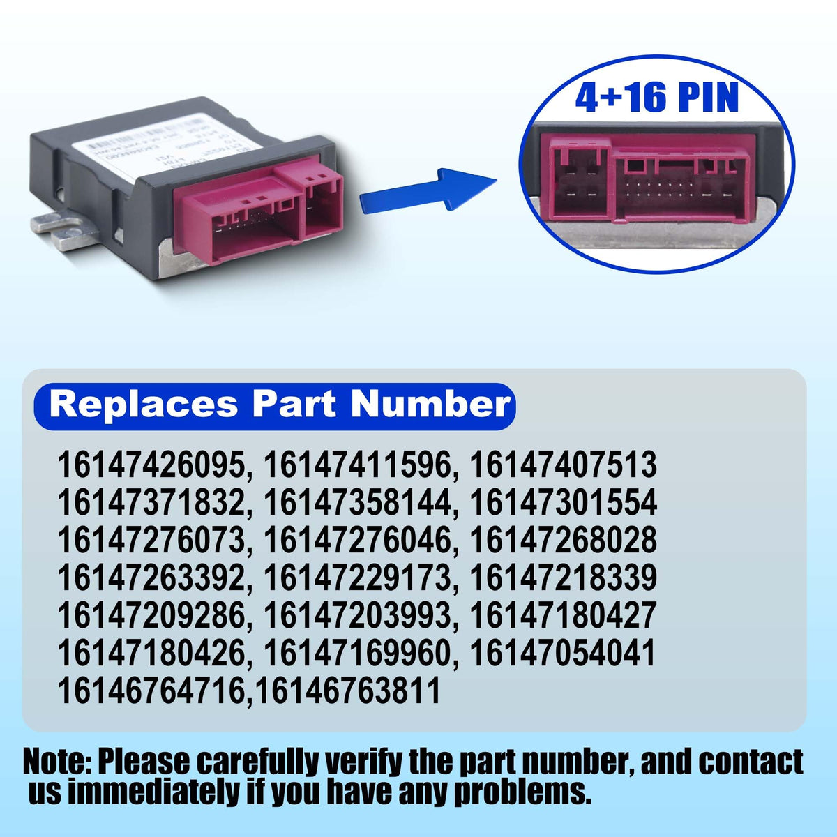 AITKEN EKPM3 label showing part numbers for accurate compatibility