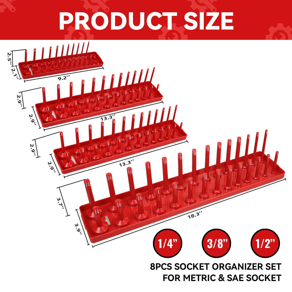 AIUITIO trays inside a tool drawer providing compact, space-saving organization
