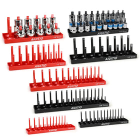 AIUITIO front view showing all trays and capacity for fast selection