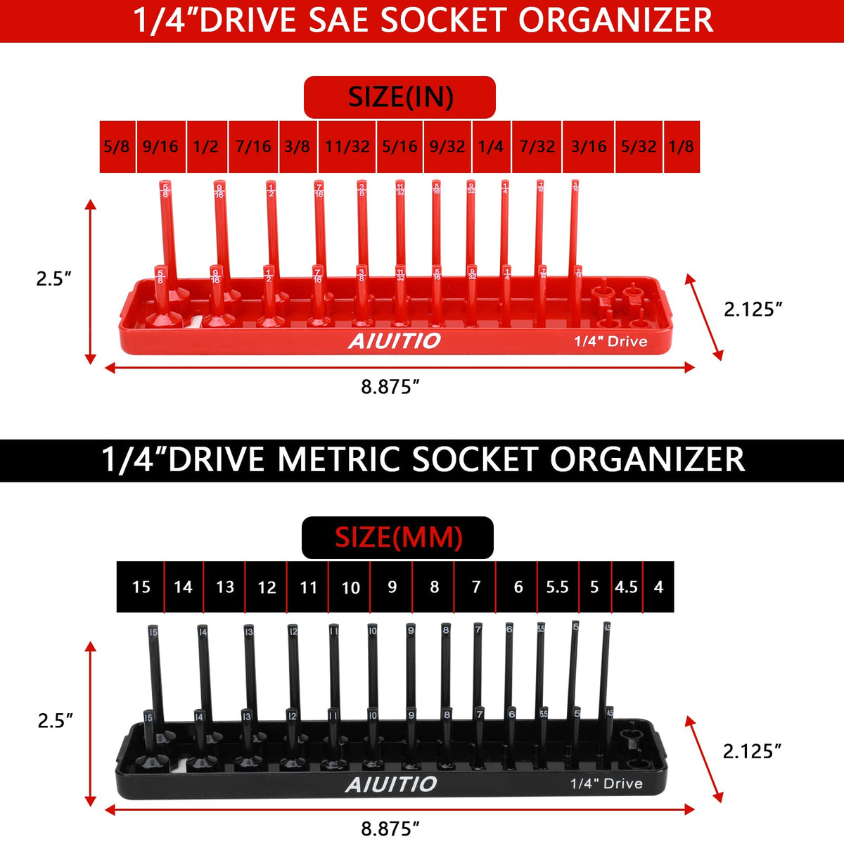 AIUITIO scale comparison with a standard socket showing compact footprint