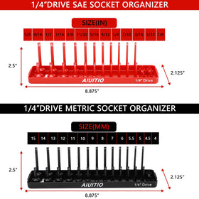 AIUITIO scale comparison with a standard socket showing compact footprint