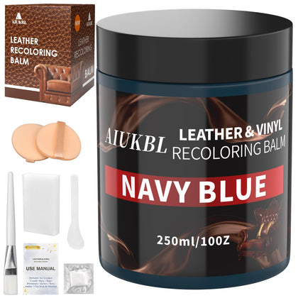AIUKBL front packaging navy blue showing product bottle and branding benefits