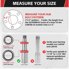 AIUWIZO close-up of bearings and grease seal highlighting corrosion resistance
