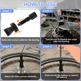 AIUWIZO pilot and extension rods detail demonstrating secure alignment and depth control