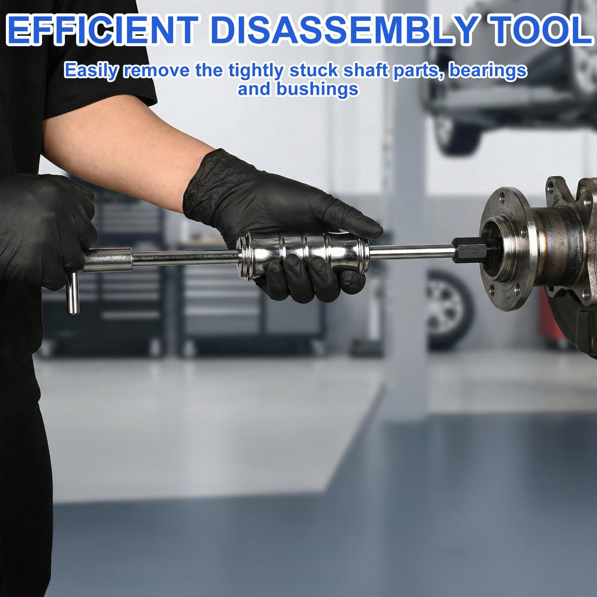 AIUWIZO repair scene on workbench demonstrating practical use in garage maintenance
