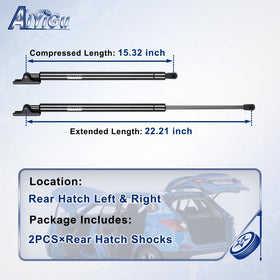 AiYiGu close-up of ball-stud end showing secure mounting benefit