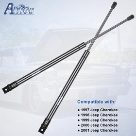 AiYiGu strut installed on Jeep Cherokee hatch showing restored support benefit
