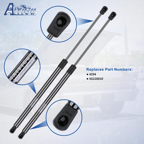 AiYiGu strut installed on a CR-V rear window demonstrating proper fit