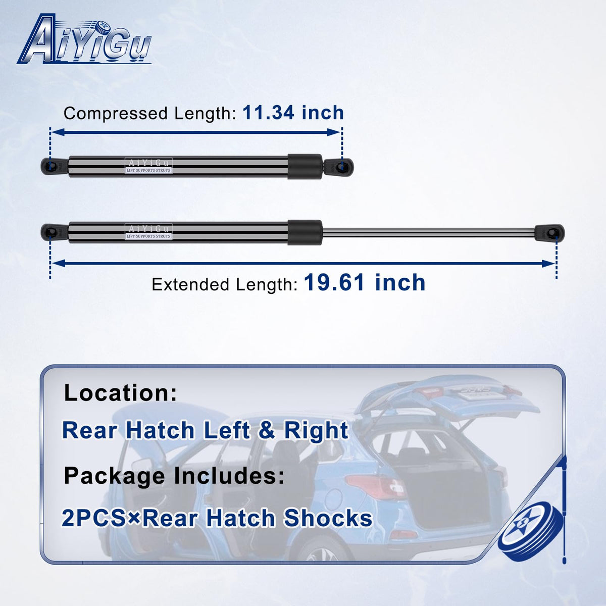 AiYiGu close-up of ball end fitting demonstrating secure snap-on attachment and reliable connection