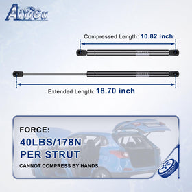 AiYiGu ball socket end fitting close-up showing secure mount and quick install benefit