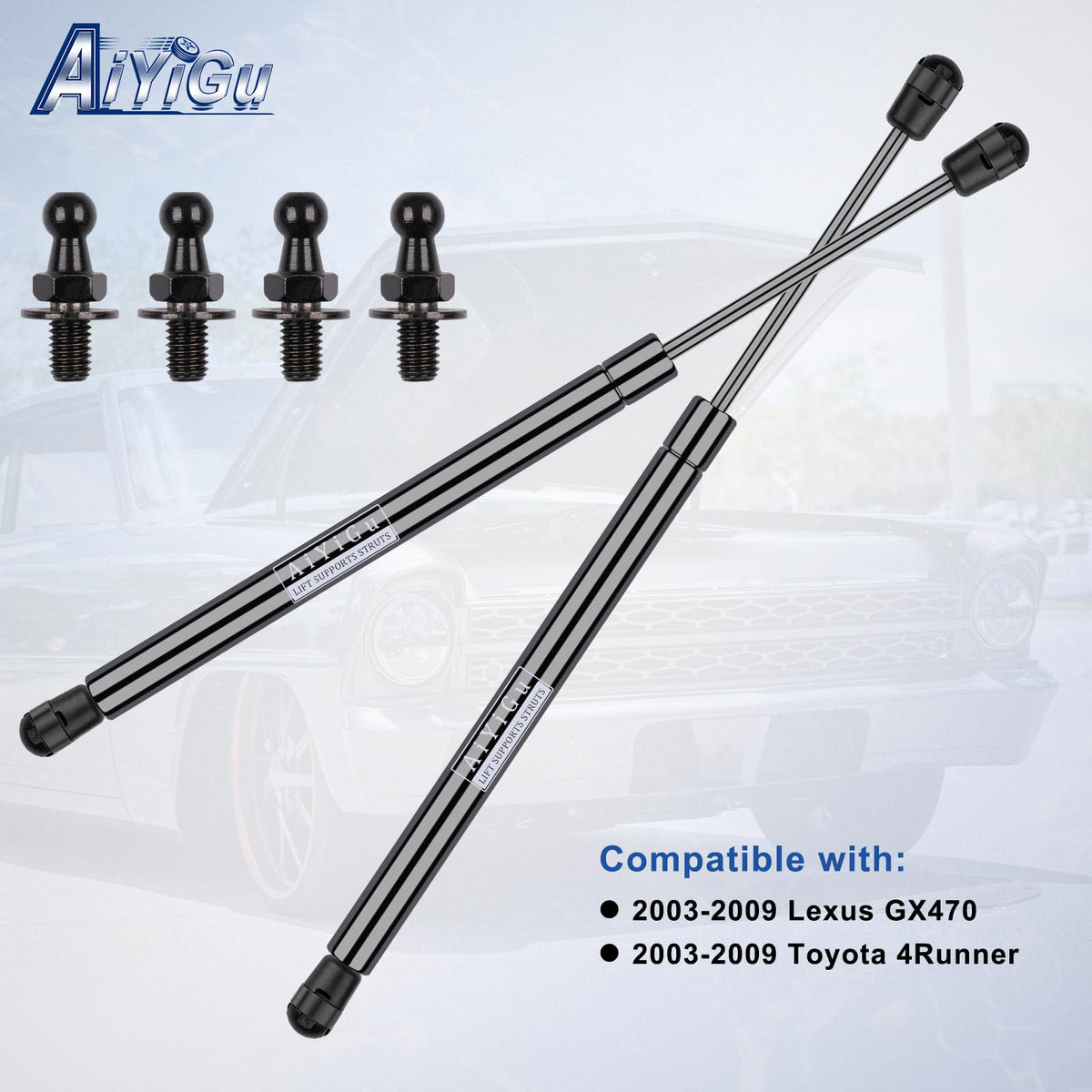 AiYiGu 10mm ball stud and lock washer detail showing strong secure mounting