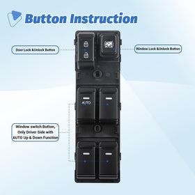 AiYiGu button detail highlighting auto window control for convenient operation