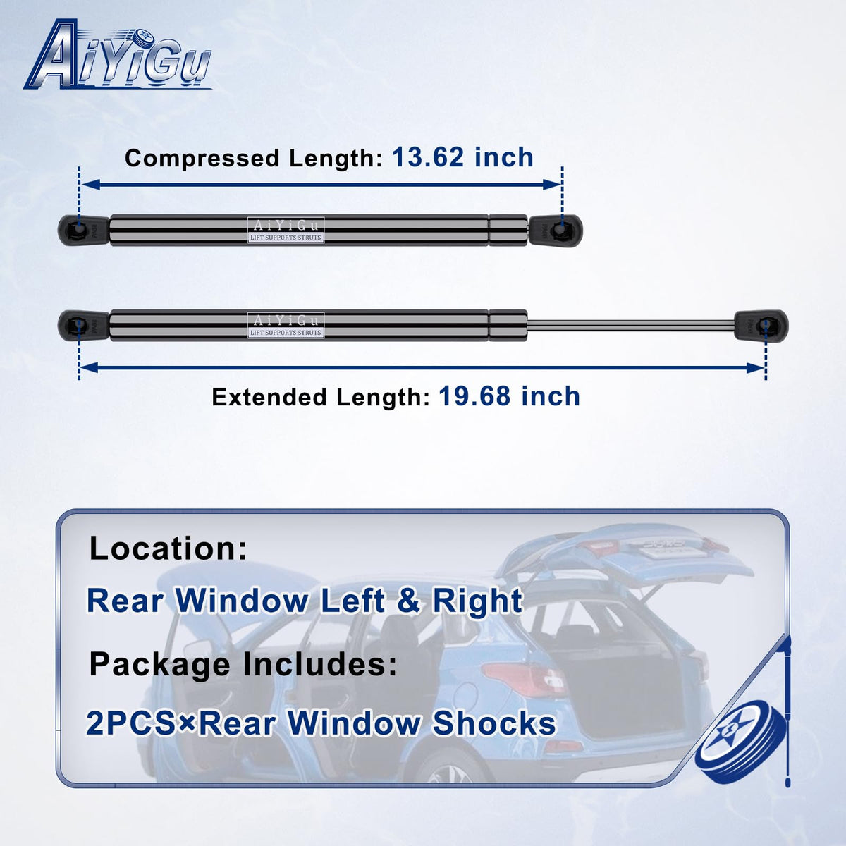 AiYiGu close-up of gas cylinder and end fitting showing durable construction