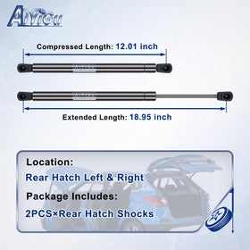 AiYiGu close-up of ball-socket end showing secure fit and easy snap-on installation