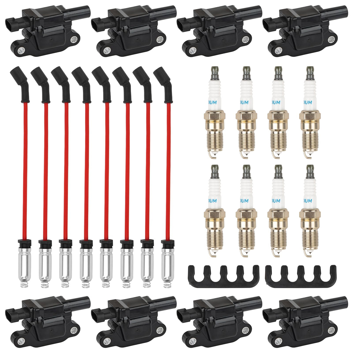 AiYiGu ignition coils front view showing compact OEM-fit design and reliable performance