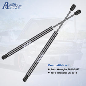 AiYiGu compressed and extended struts beside ruler showing exact lengths