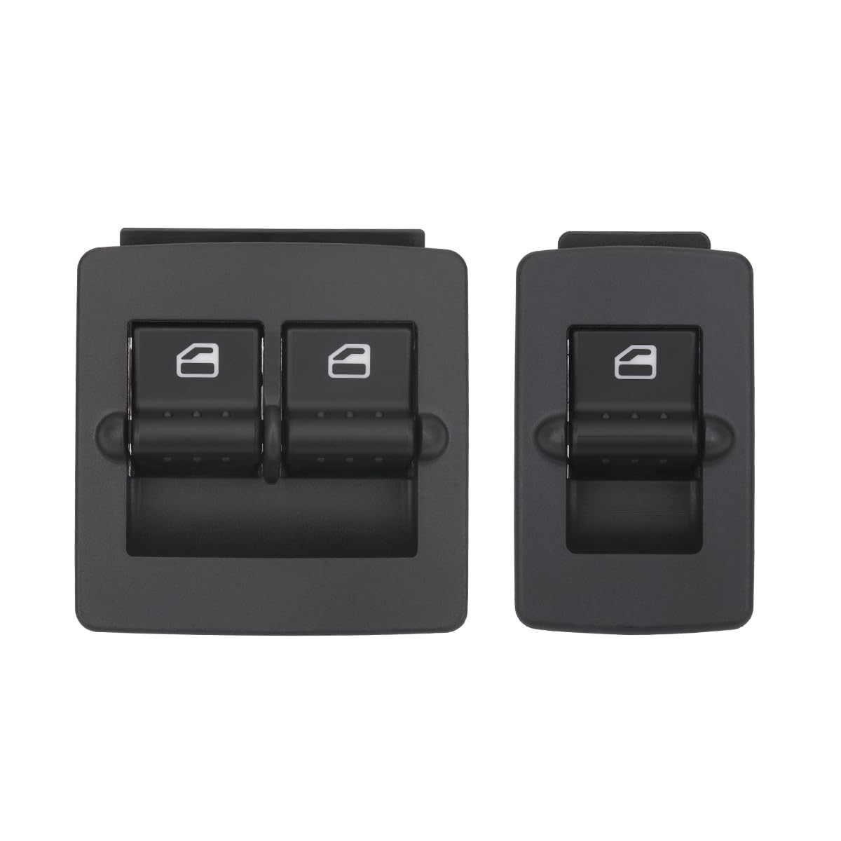 AiYiGu driver switch front view showing buttons and factory fit benefit