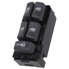 AiYiGu front panel switch showing button layout and easy replacement benefit