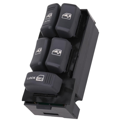 AiYiGu front panel switch showing button layout and easy replacement benefit