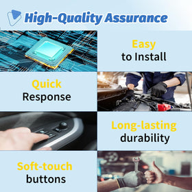 AiYiGu in garage during install showing quick DIY replacement benefit